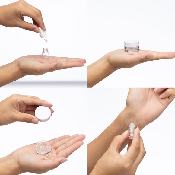 Mini Makeup Bag, Small Makeup Bag for Purse, Small Cosmetic Bag for Purse, Small - Picture 6 of 6